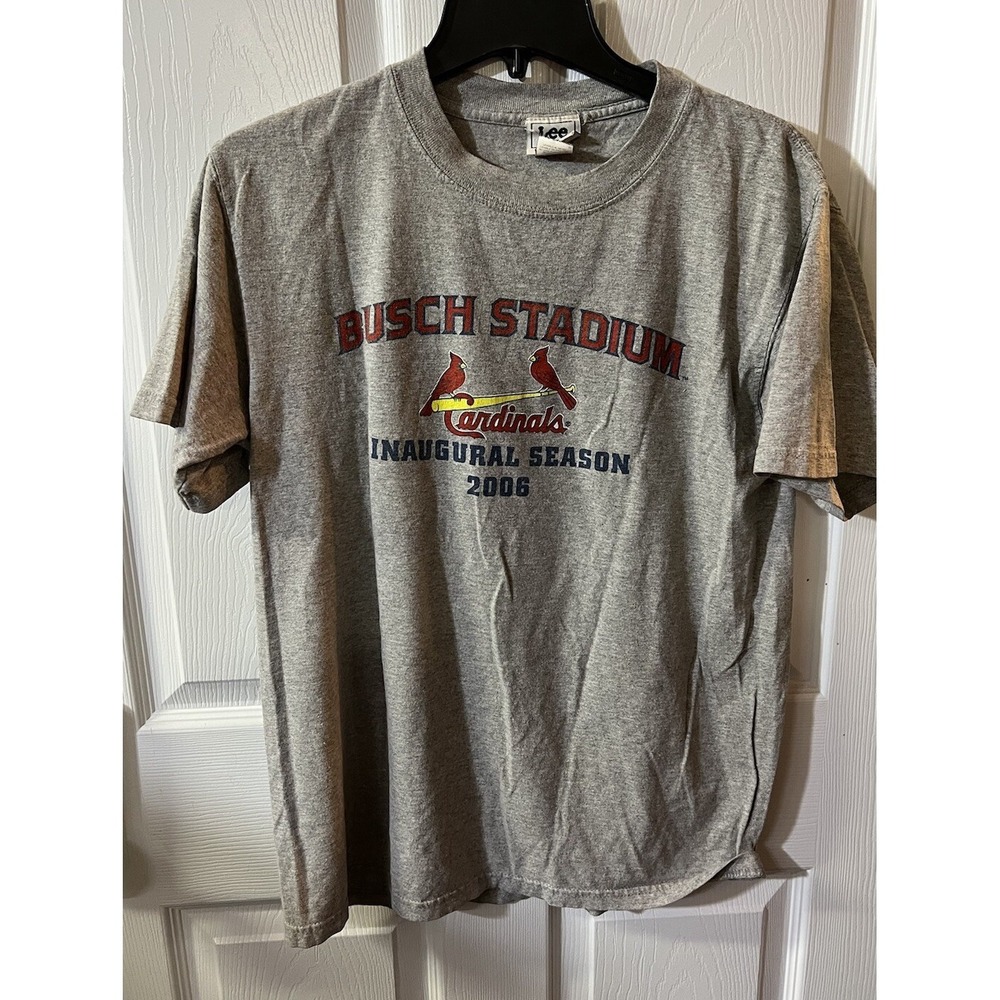 2006 ST. LOUIS CARDINALS BUSCH STADIUM III INAUGURAL SEASON MLB T-SHIRT SIZE‎ M